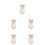 5Pcs Beige Bohemian Macrame Wall Hanging Woven Tapestry Decor 6