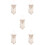5Pcs Beige Bohemian Macrame Wall Hanging Woven Tapestry Decor 8