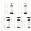 5Sets Handheld Sausage Stuffer Kitchen Tool White Manual Meat Filler 4