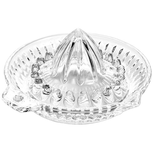 2Pcs Glass Manual Lemon Juicer Handheld Citrus Squeezer for Home Use 1