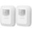 2Pcs Wireless WiFi Camera White 1080P Home Security with Two-Way Audio 2
