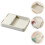 4Pcs Multi-Function White Pot Lid Rack Kitchen Spoon Rest Organizer 10