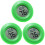 3Pièces Thermomètre Humidité 2-En-1 Vert Pour 2