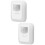 2Pcs Wireless WiFi Camera White 1080P Home Security with Two-Way Audio 7