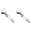 2Pcs Water Powered LED Shower Head with Filter Multi-Color Shower Wand 5
