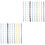 20Pcs Removable Binder Rings Lightweight Colorful Notebook Circles 2
