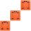 3Pcs Phone Repairing Tool Chocolate Mobile Fixer for 8X Durable 5