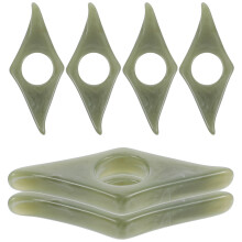 30Pcs Convenient Olive Green Resin Page Spreaders for Book Lovers