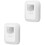 2Pcs Wireless WiFi Camera White 1080P Home Security with Two-Way Audio 3