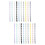 20Pcs Removable Binder Rings Lightweight Colorful Notebook Circles 6