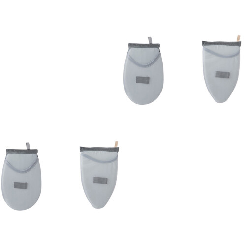 4Pcs Grey Handheld Mini Ironing Boards Ergonomic Ironing Accessories 2
