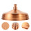 3Pcs Durable Copper Shower Nozzle Easy Install Bathroom Spray Head 2