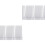 200Pcs Anti-Rust Silver Large Eye Stitch Needles for Yarn Use 3