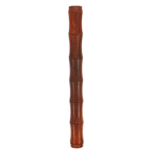 2Pcs Natural Dark Red Wooden Incense Stick Holder Multi-Use Tube