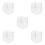 5Pcs Durable Plastic Weatherproof Electrical Outlet Covers for Outdoor 4