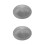 2Pcs Balance Disc Grey for Core Stability and Posture Support Exercise 6