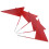 8Pcs Durable Red Flags with Iron Stick for Sports 2