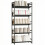 Homcom (Black) HOMCOM Bookcase Anti-Slip Design 5-Tier 2