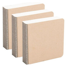 3PCS 3.2x3.2Inch Watercolor Notebook Drawing Sketching Pads Paper Blank Square Portable WaterColor Travel Journal