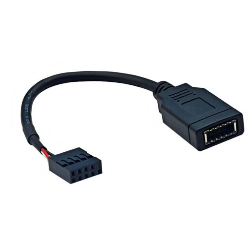 USB 9PIN to Type-C Front Panel Cable USB 9PIN to TYPE-E KEY-A Adapter Cable USB Front Panel Adapter Cable 2