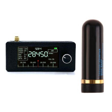 0.5khz-181mhz Portable Radio1.9inch IPS Screen Pocket Radio with Antenna All Band Radio Receiver SW MW VHF Radio A
