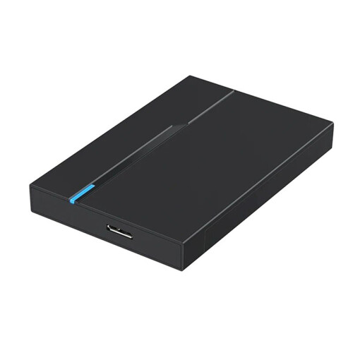 Gabinete de Disco Rígido Externo de 2,5 Polegadas USB 3.1, Estojo para Disco Rígido de 6 TB, Compatível com SSD  de 7 mm e 9,5 mm para Laptop
