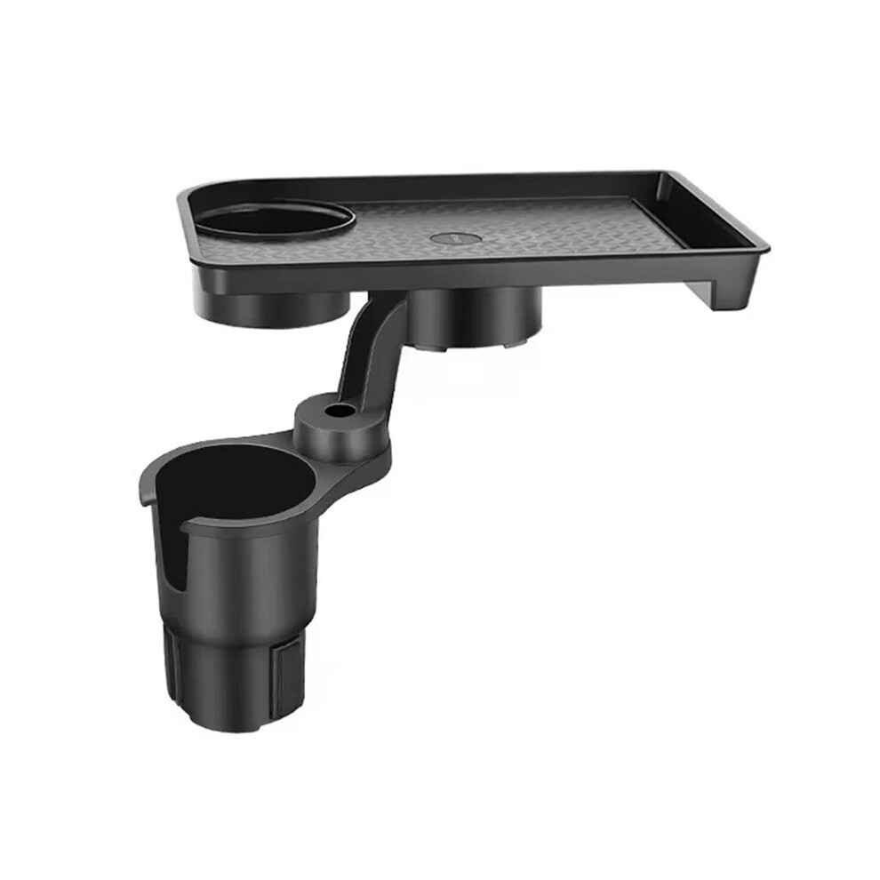 Universal Car Cup Holder Tray - 360 Rotating Adjustable Dual Cup Organizer, Portable Food Tray For Vehicles 4711419668304