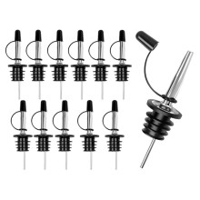 Wine Pouring Spout, Food Grade Wine Bottle Pourer Poting Spout Suitable for Alcohol and Edible Oil