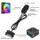 ARGB Controller 5V 3pin to  Power Supply RGB Controller 3PIN Hub for Computer CPU Case Fan LED Light Radiator Black 5