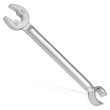 Plumber Wrench, 2-in-1 Angle Stop Wrench,Plumbing Tools for Faucet Nuts, and Spigots