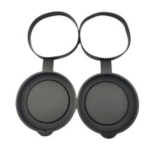 2 Pieces Binoculars Protective Rubber Objective Lens Cap Binocular Best Protect 61-63MM