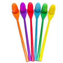 Set di Giochi di Corsa con Cucchiaio di Uova In Legno, Staffetta di Equilibrio per Bambini, Caccia Alle Uova di Pasqua, Sport All'Aperto, Attrezzi