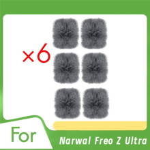 6 PCS Mop Baseboard Rag for Freo Z Ultra Robot Vacuum Cleaner Replacement Accessories Ultra Durable Accessories