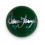 Dennis Taylor Signed Green Snooker Ball. In Display Case 3