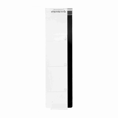 Computerbildschirm-Memo-Board aus Acryl, Haftnotiztafel (rechts)