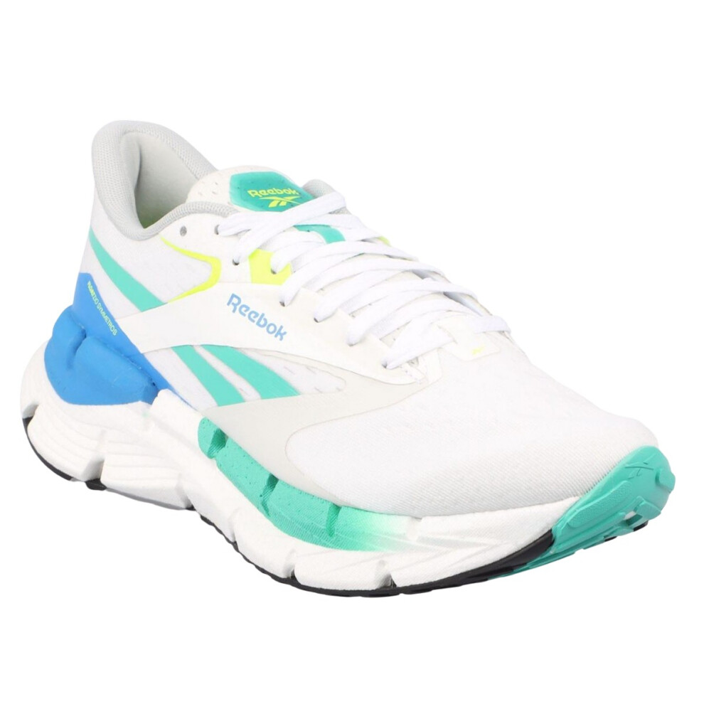 Reebok (5 Uk, White/Green) Mens Floatzig Symmetros Trainers Green