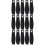 15Pièces Sangles D'arrimage Canoë Kayak Noires Robustesse 8