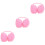 3Pièces Cache-Oreilles Hiver Isolants Rose Et Confortable 6