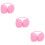 3Pièces Cache-Oreilles Hiver Isolants Rose Et Confortable 10