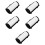 5Pièces Absorbantes Noir Pour Retrait Vernis Ongles 9