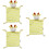 3Pièces Couverture Dentition Bébé Peluche 7