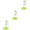 3Pièces Automatique Chat Design Cœur Facile Usage 5