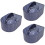 3Pièces Bols Trempage Ongles Usage Salon Et 7
