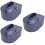 3Pièces Bols Trempage Ongles Usage Salon Et 8