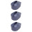 3Pièces Bols Trempage Ongles Usage Salon Et 9