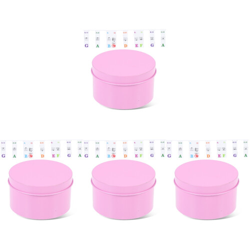 4Pièces Accessoires Piano Violet Bandes Clavier Introduction Facile 1