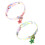 10Pièces Colliers Animaux Coton Multicolores Avec Boucle 2