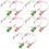 10Pièces Colliers Animaux Coton Multicolores Avec Boucle 8