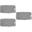 3Pièces Spa En Coton Tricoté Gris Pour Lit De Massage 9