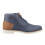 (11 UK, Navy) POD Mens Aries Oiled Leather Chukka Boots 4